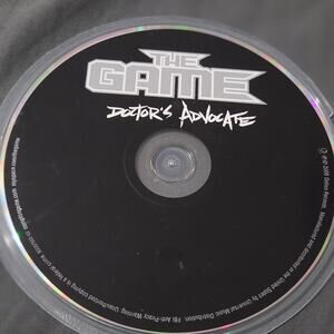 Vtg 2006 The Game DOCTOR'S ADVOCATE  CD RAP HIP HOP